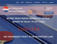 Tablet Screenshot of com-com.nl